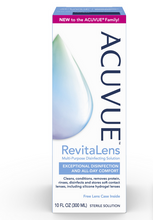 Load image into Gallery viewer, Acuvue RevitaLens Multi-Purpose Disinfecting Contact Solution - 10 oz
