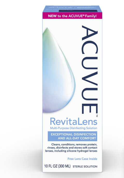 Acuvue RevitaLens Multi-Purpose Disinfecting Contact Solution - 10 oz